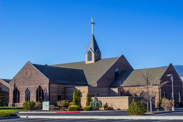 Church Parking Lot Sealcoating in Ooltewah