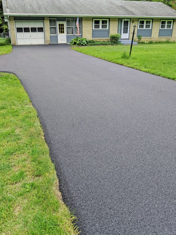 Finished Asphalt Sealed Surface